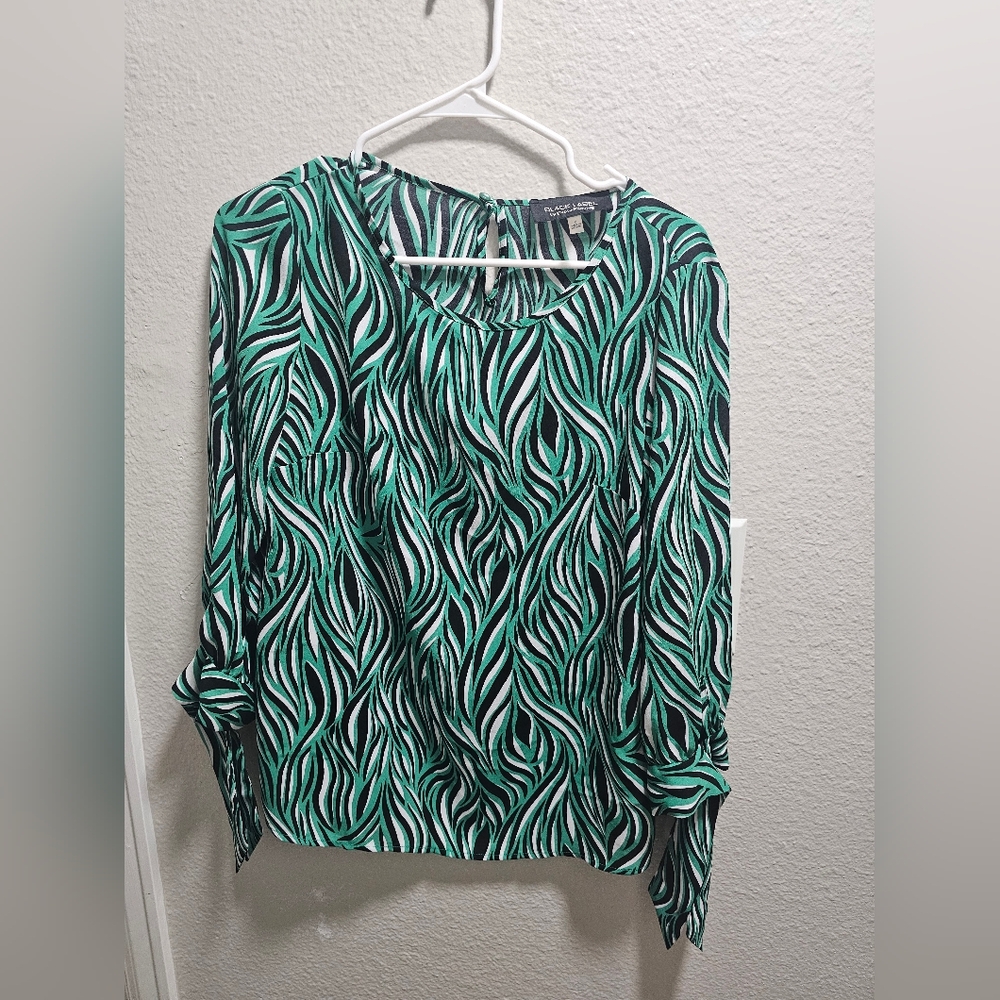 Black Label By Evan Picone Top